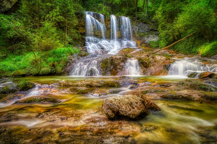 Wasserfälle in Bayern